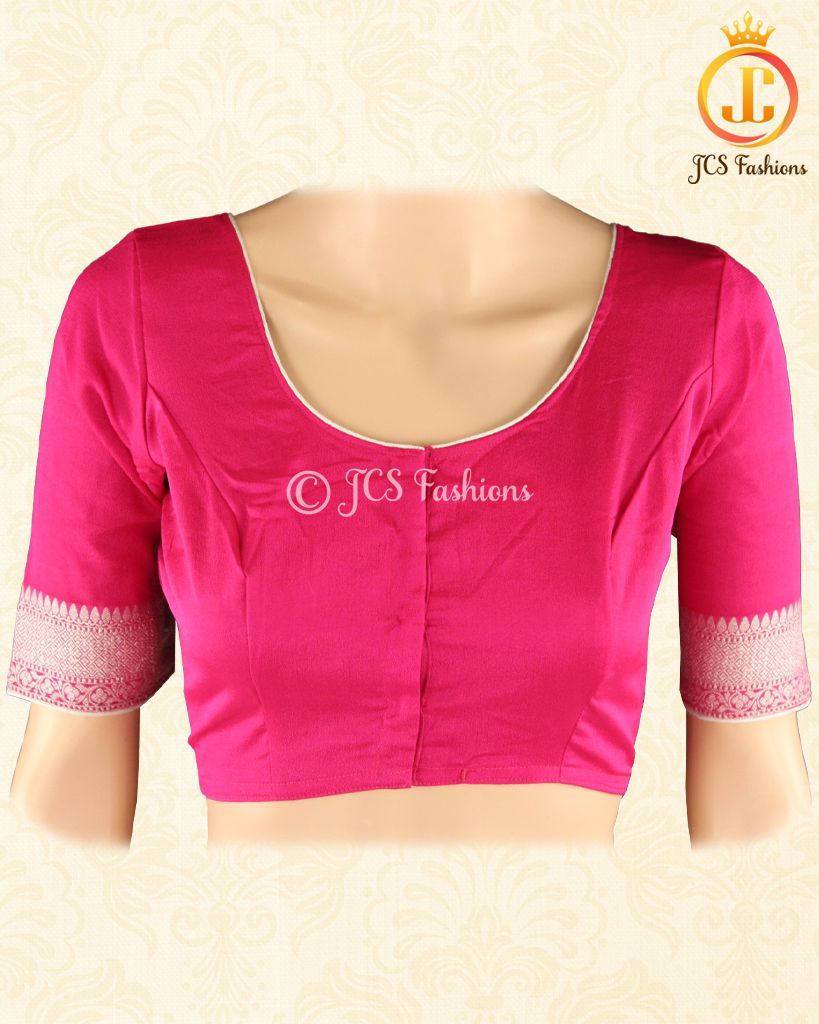 Beautiful Banarasi Silk Saree, Pure Khaddi Georgette SAREE JCS Fashions
