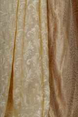 Opulent Chickenkari Georgette Saree with Stunning Zari Border Saree JCS Fashions