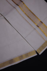 Men's Deluxe Kerala Cotton Dhoti: Tradition Meets Modern Elegance