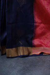 Luxurious Handwoven Kanchipuram Bridal Saree - Pure Silk & Rich Pallu
