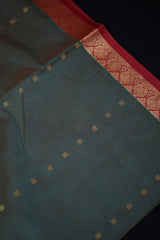 Elegant Cotton Saree & Rich Pallu - Timeless Ethnic Elegance Redefined