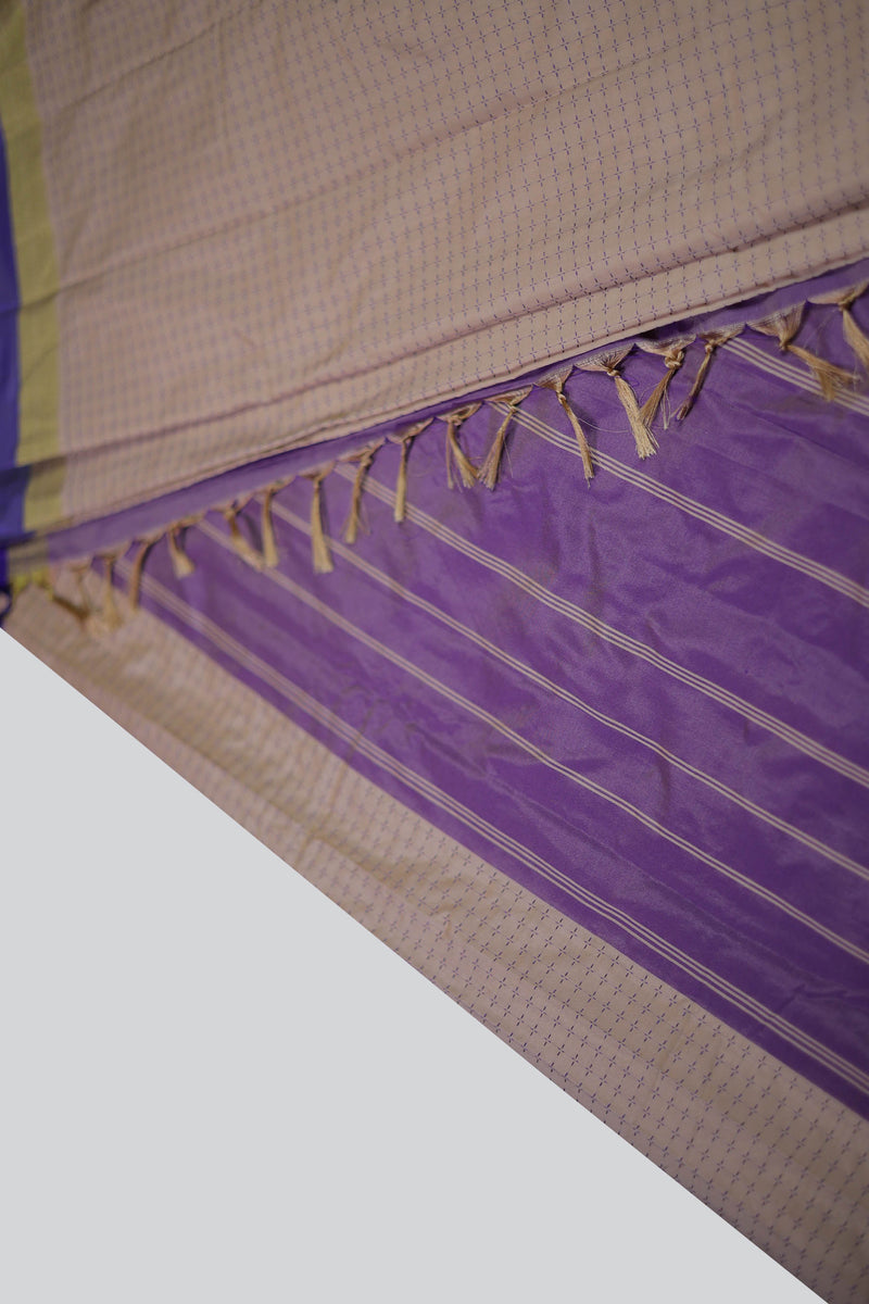 Elegant Semi-Silk Saree with Intricate Zari Detailing - Ethnic Wear