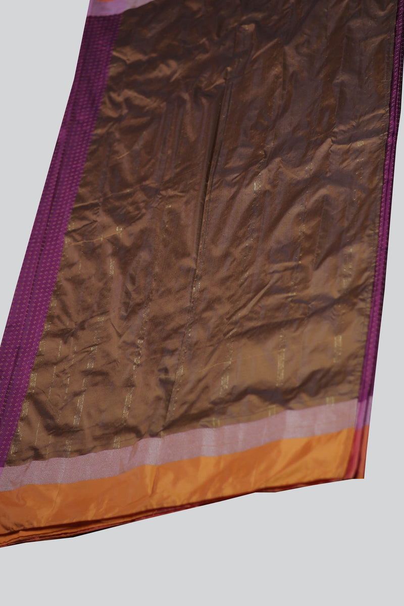 Experience Cultural Elegance with Luxe Semi-Silk Saree -Zari Detailing