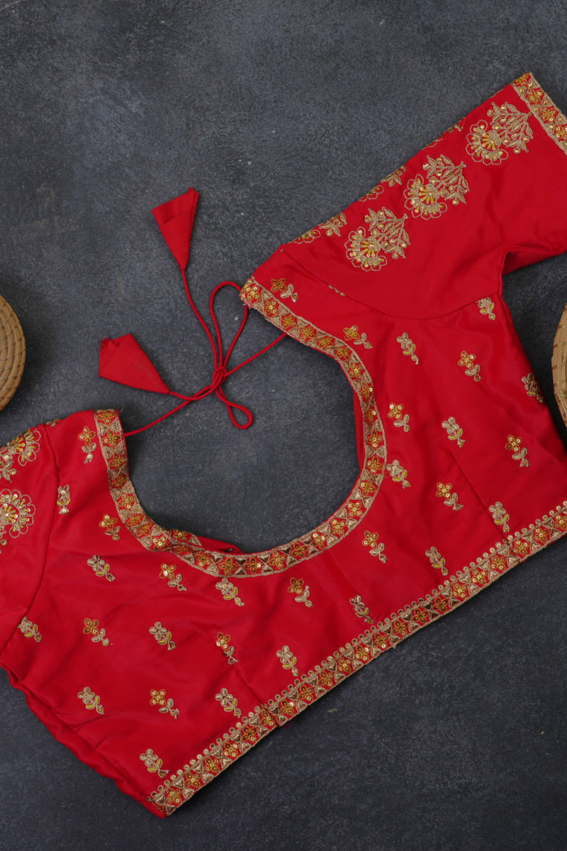 Banarasi Pattu - Authentic Handcrafted Elegance with Zardosi Work