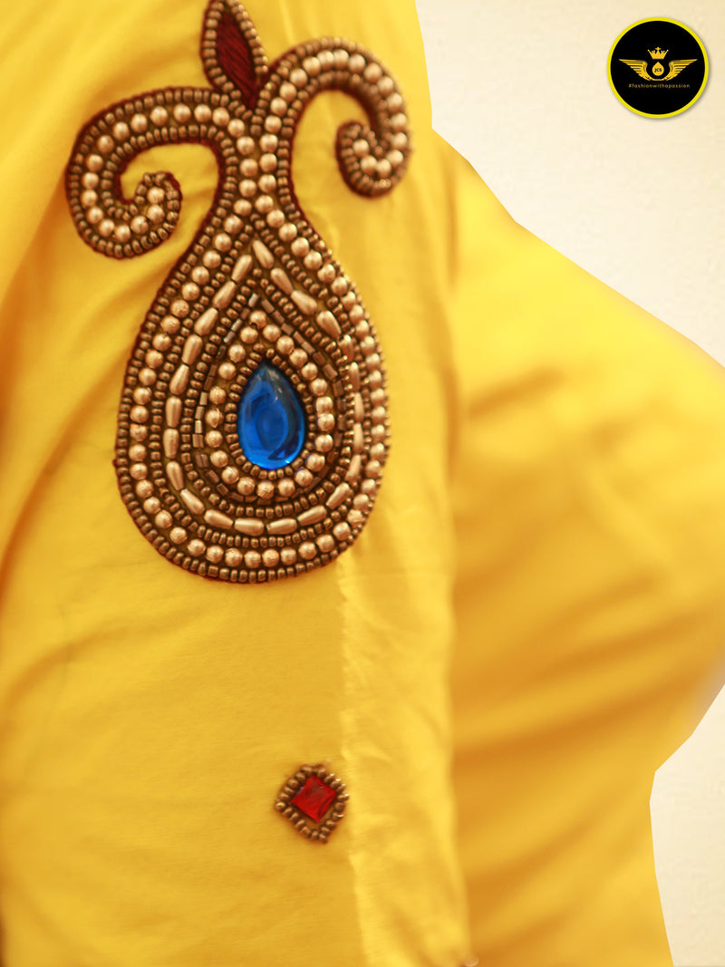 Exquisite Indian Aari Work Bridal Blouse For Women