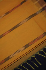 Pochampally Cotton Saree with Complimentary Blouse - Breezy Elegance