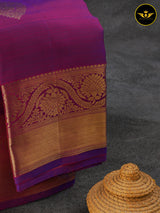 Pure Kanchipuram Silk Saree With Fully Stitched Blouse