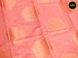 Copper Zari Chanderi Silk Cotton Saree: Elegant Weaving & Rich Texture