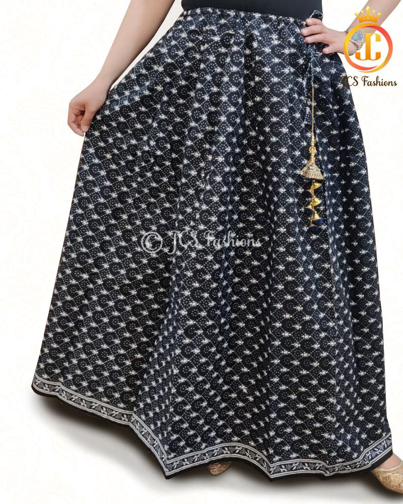 kalamkari with ajrakh prints Lehenga/Skirt