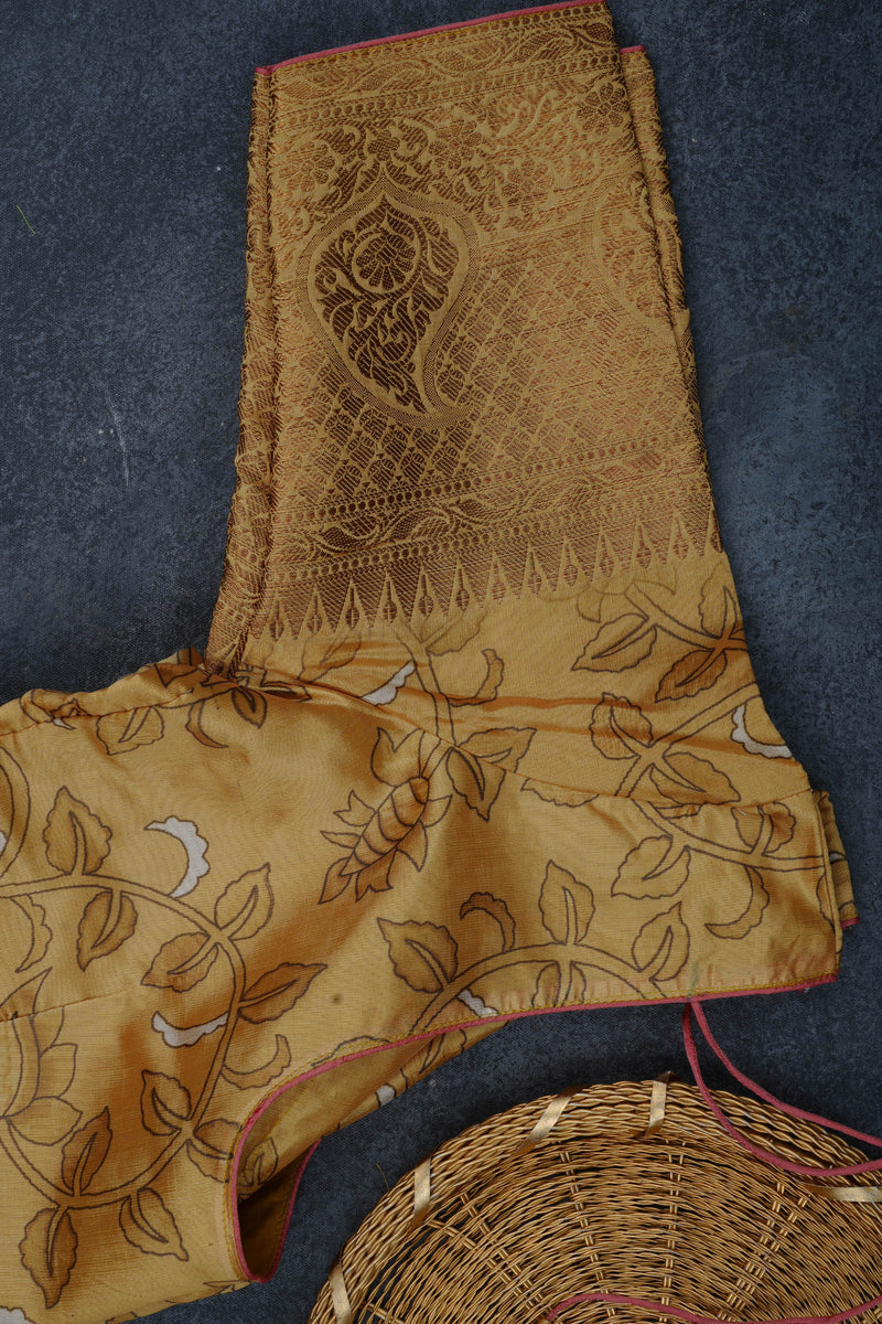 Experience Traditional Elegance with Comfortable Semi Chanderi Silk