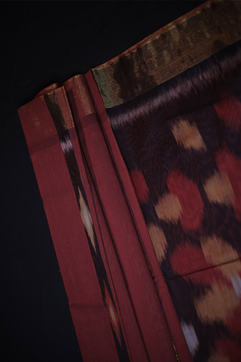 Pochampally Soft Cotton Saree - Unparalleled Comfort & Timeless Design