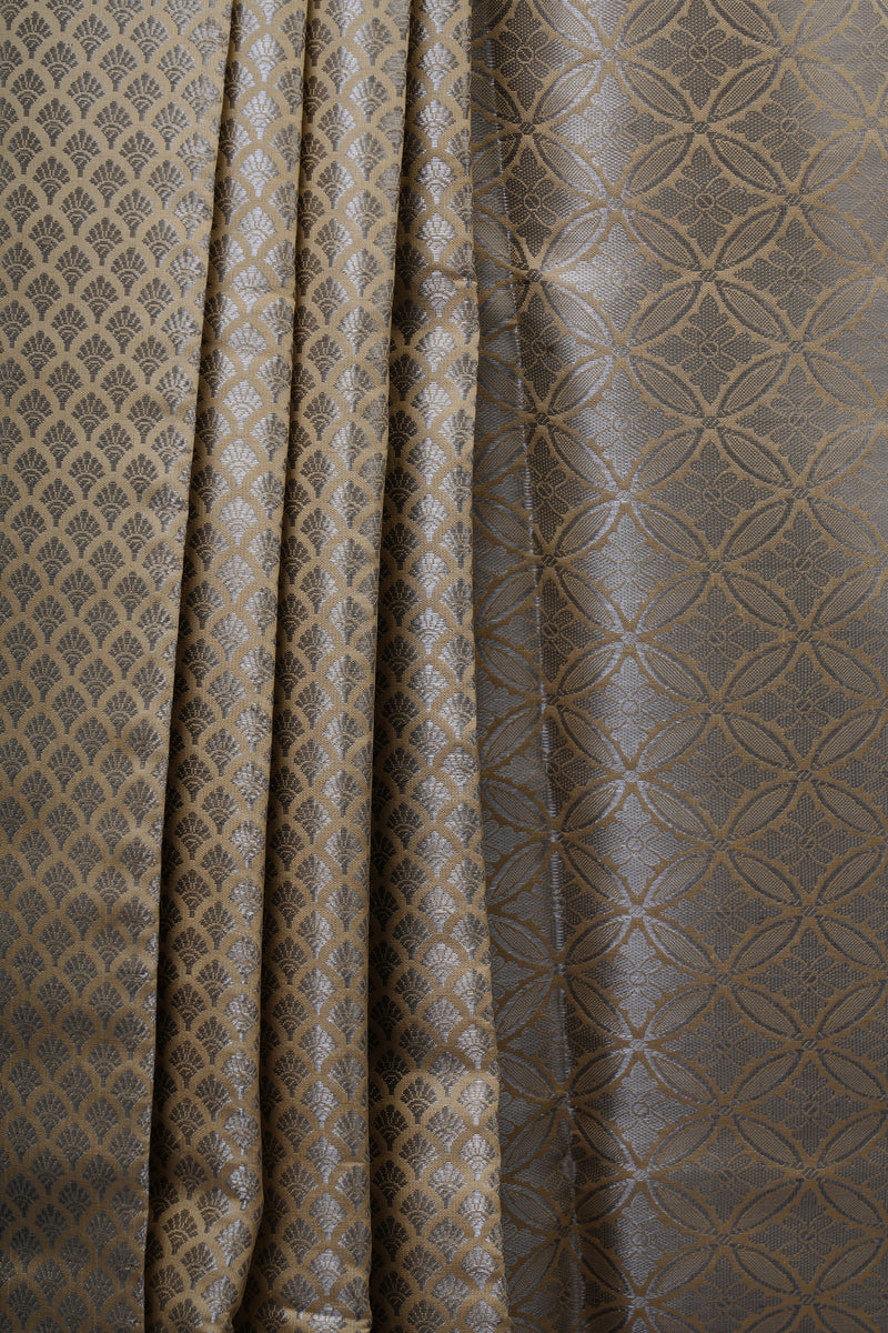 Regal Banarasi Soft Silk Saree & Brocade Blouse - Indian Craftsmanship