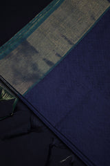 Elegant Soft Cotton Saree with Zari Border & Pochampally Pallu