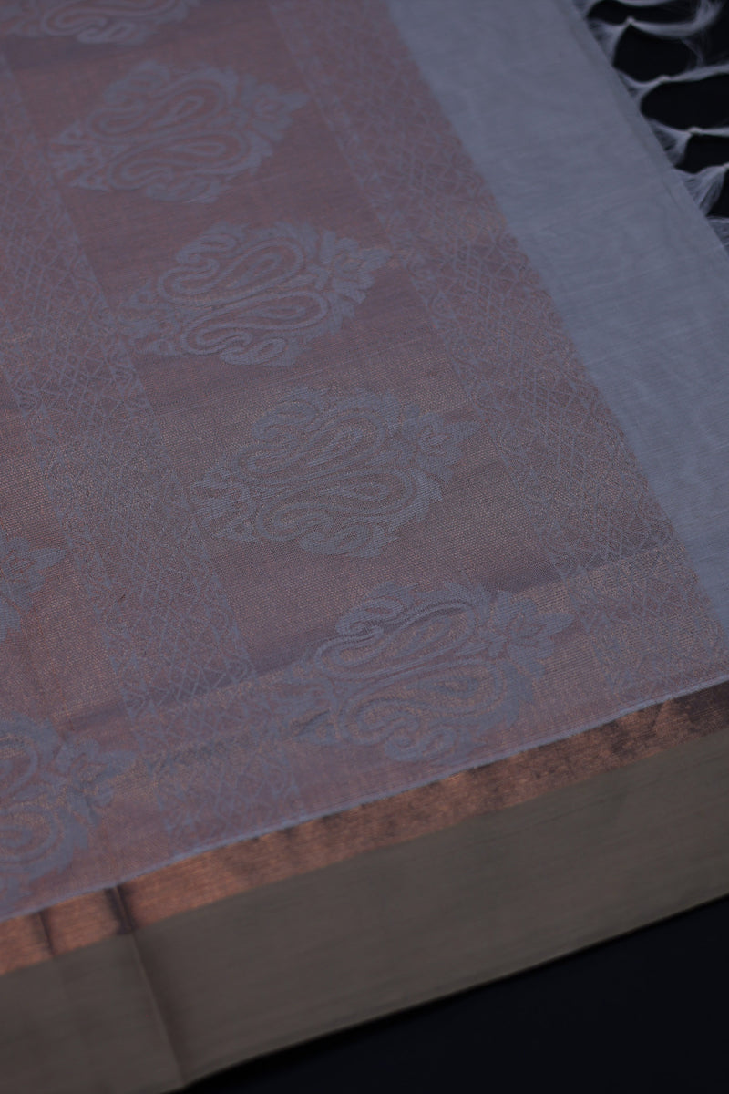 Elegant Cotton Saree with Rich Pallu - Traditional Charm & Modern Design