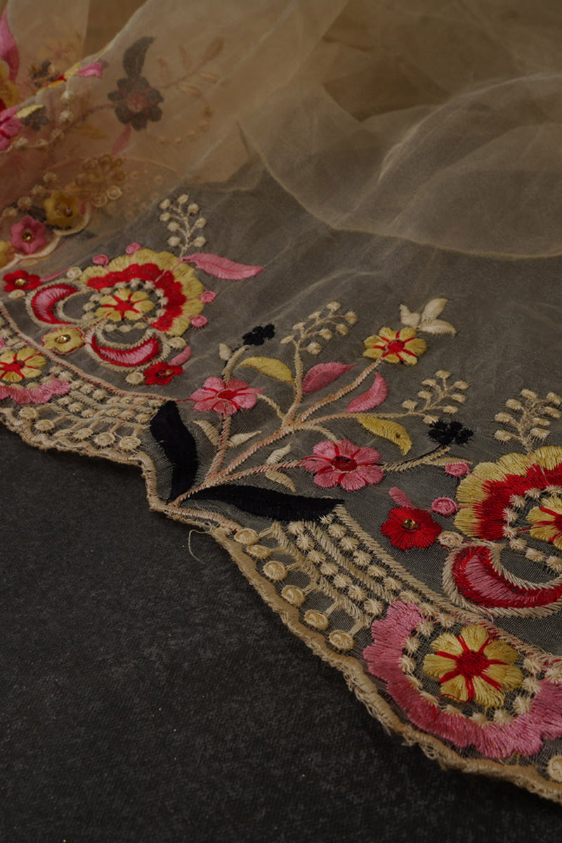 Premium Organza Silk Saree With Fully stitched Satin Bangalori Silk Blouse