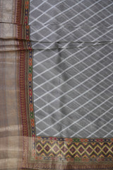 Luxury Sabyasachi Lehariya Organza Silk Saree with Kanchi Border