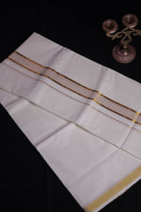 Men's Deluxe Kerala Cotton Dhoti: Tradition Meets Modern Elegance