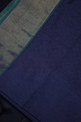Elegant Soft Cotton Saree with Zari Border & Pochampally Pallu