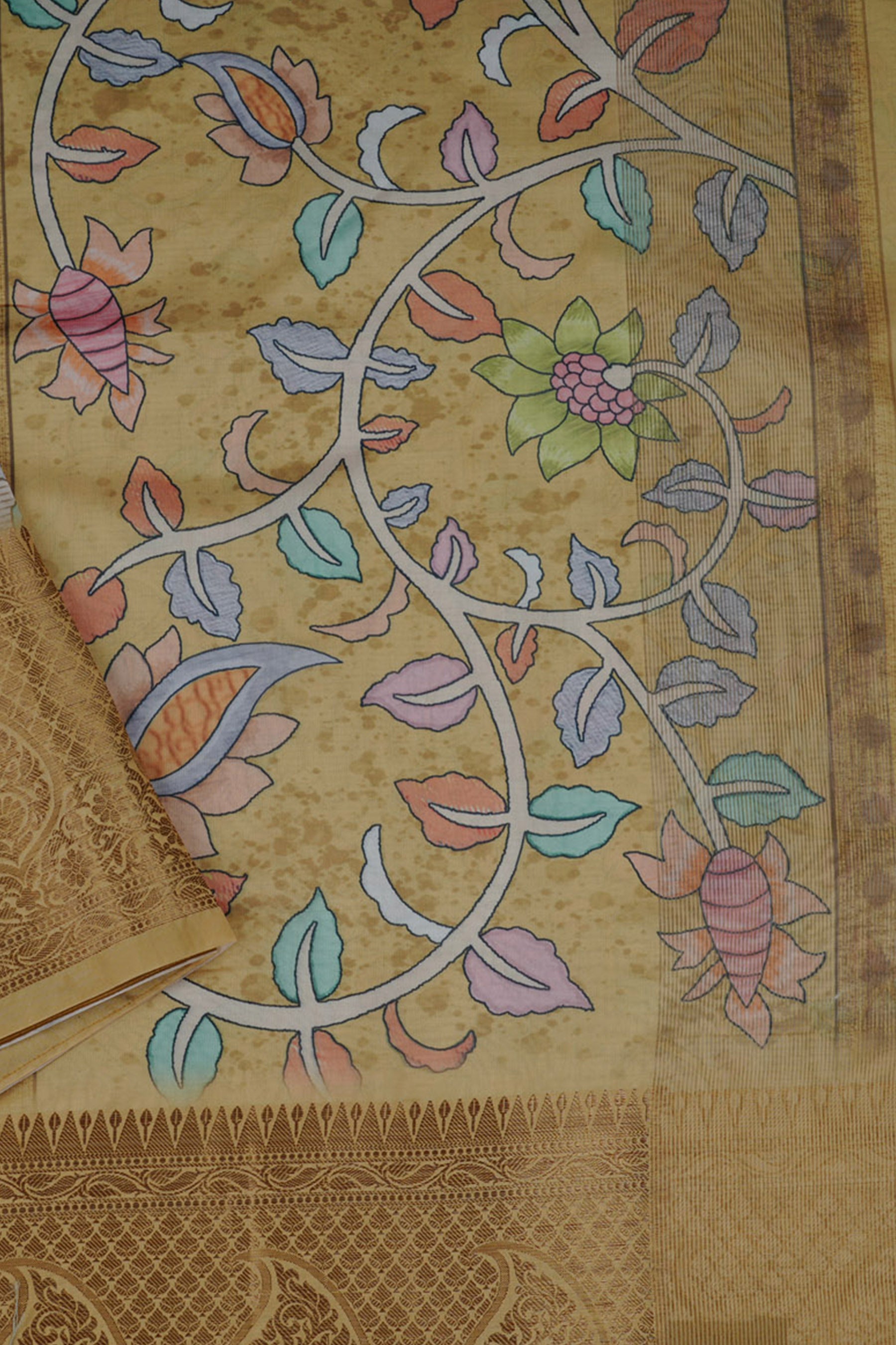 Experience Traditional Elegance with Comfortable Semi Chanderi Silk Saree JCS Fashions