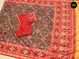 Soft Silk Patola Saree: Striking Blend of Tradition & Elegance by JCS Fashion