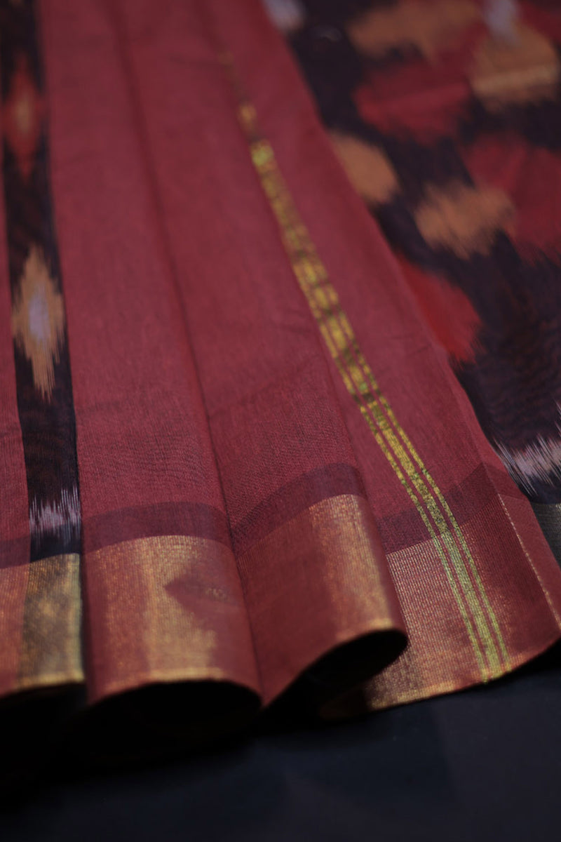 Pochampally Soft Cotton Saree - Unparalleled Comfort & Timeless Design
