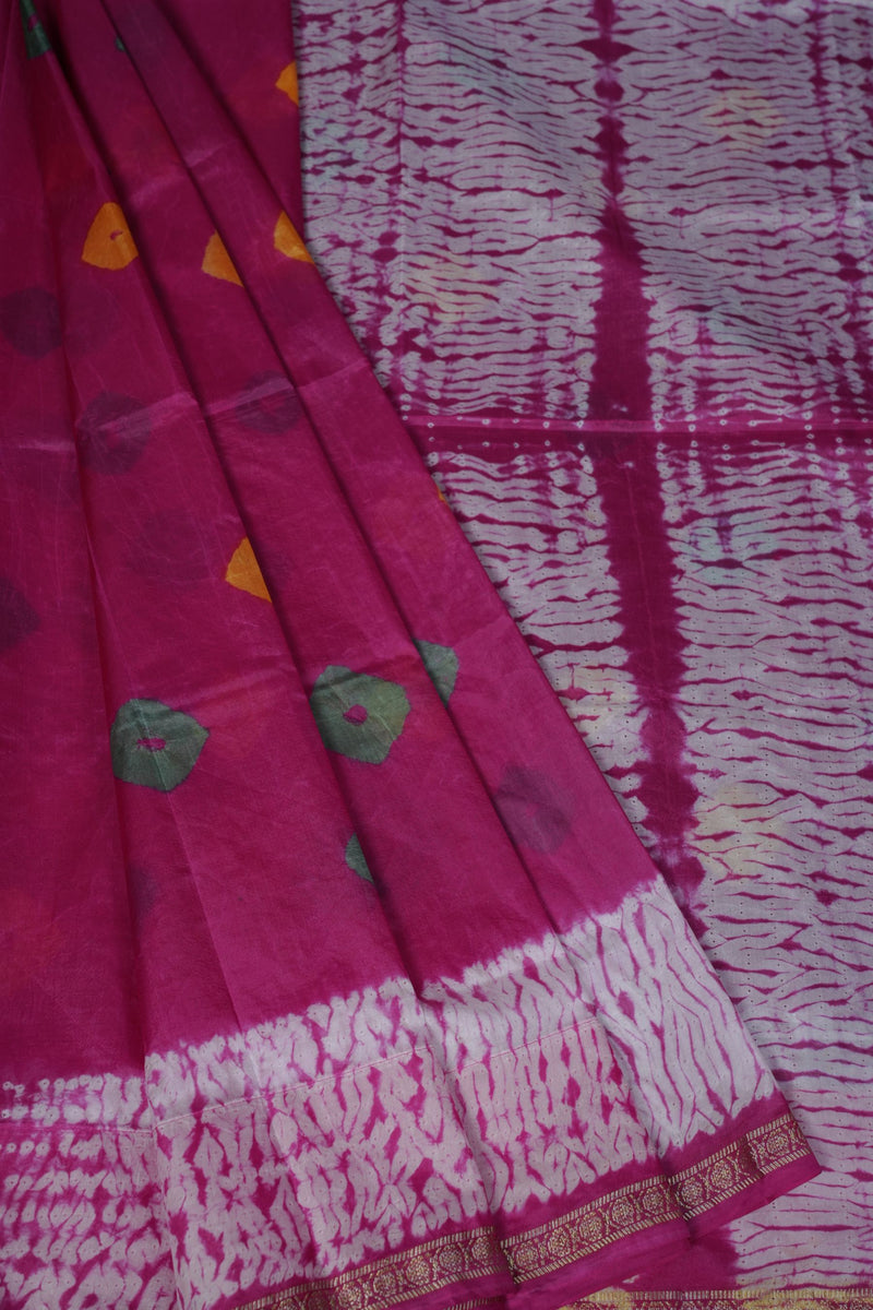 Authentic SHIBORI Sarees with BANDHEJ Design at JCS Fashions