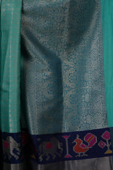 Luxurious Banarasi Tissue Saree with Chic Jacquard Blouse