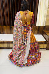 Elegant Traditional Chaniya Choli - In Mesmerizing Yellow