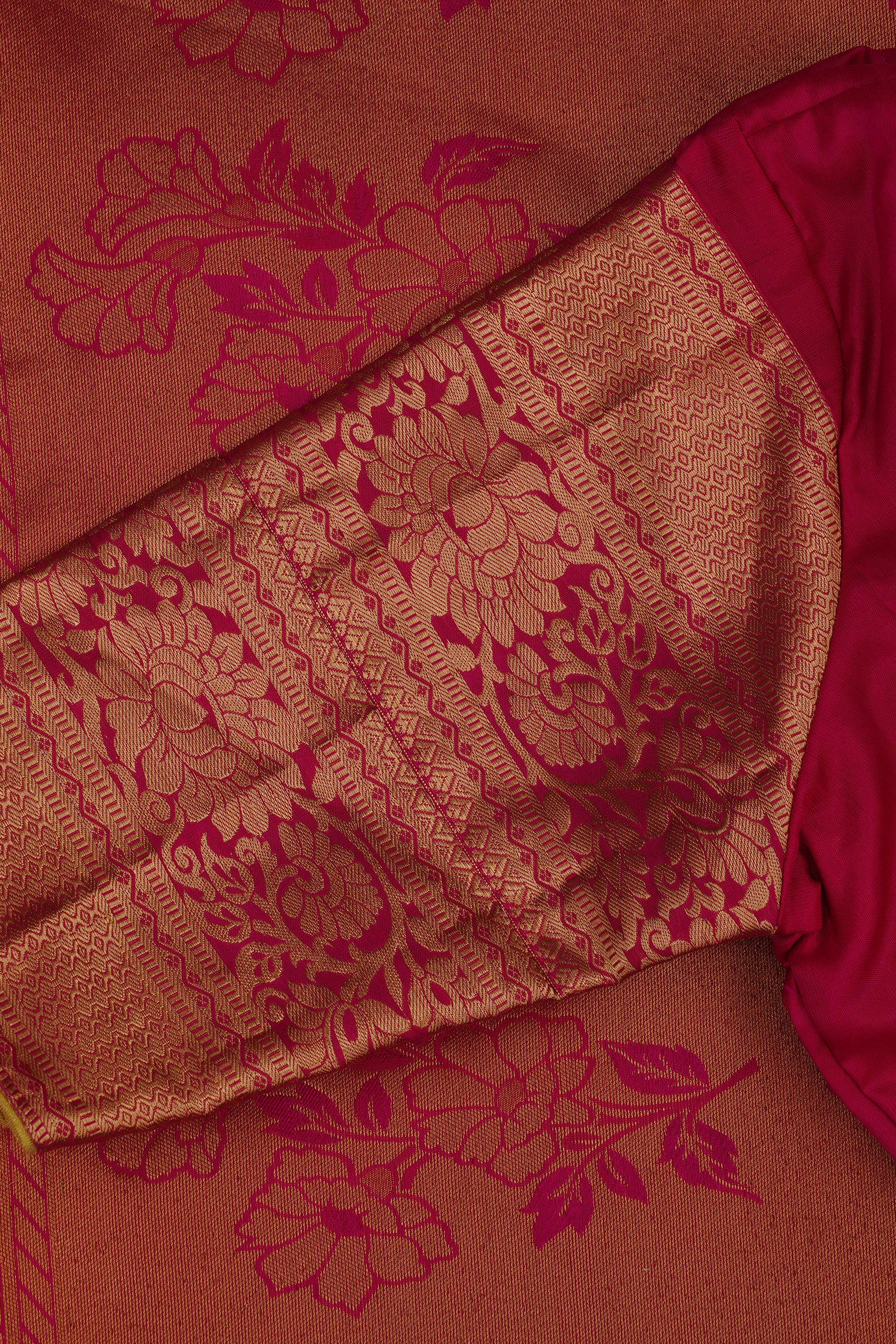 Elegant Double Warp Pure Handloom Silk Saree with Design Borders Saree JCS Fashions