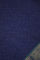 Elegant Soft Cotton Saree with Zari Border & Pochampally Pallu