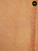 Kanchipuram Semi-Bridal Saree with Dazzling Zari Work throughout