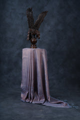 Luxurious Semi-Soft Silk Saree with Copper Zari Weaving