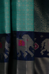 Luxurious Banarasi Tissue Saree with Chic Jacquard Blouse