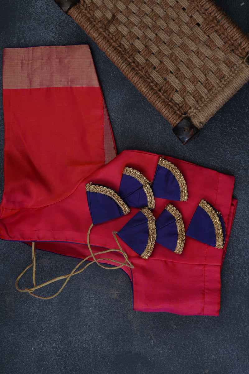 Luxurious Handwoven Kanchipuram Bridal Saree - Pure Silk & Rich Pallu