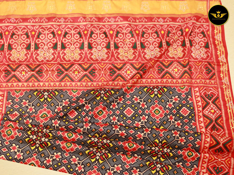 Soft Silk Patola Saree: Striking Blend of Tradition & Elegance by JCS Fashion