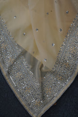 Luxurious Party-Ready Georgette Saree with Elegant Sequins Work