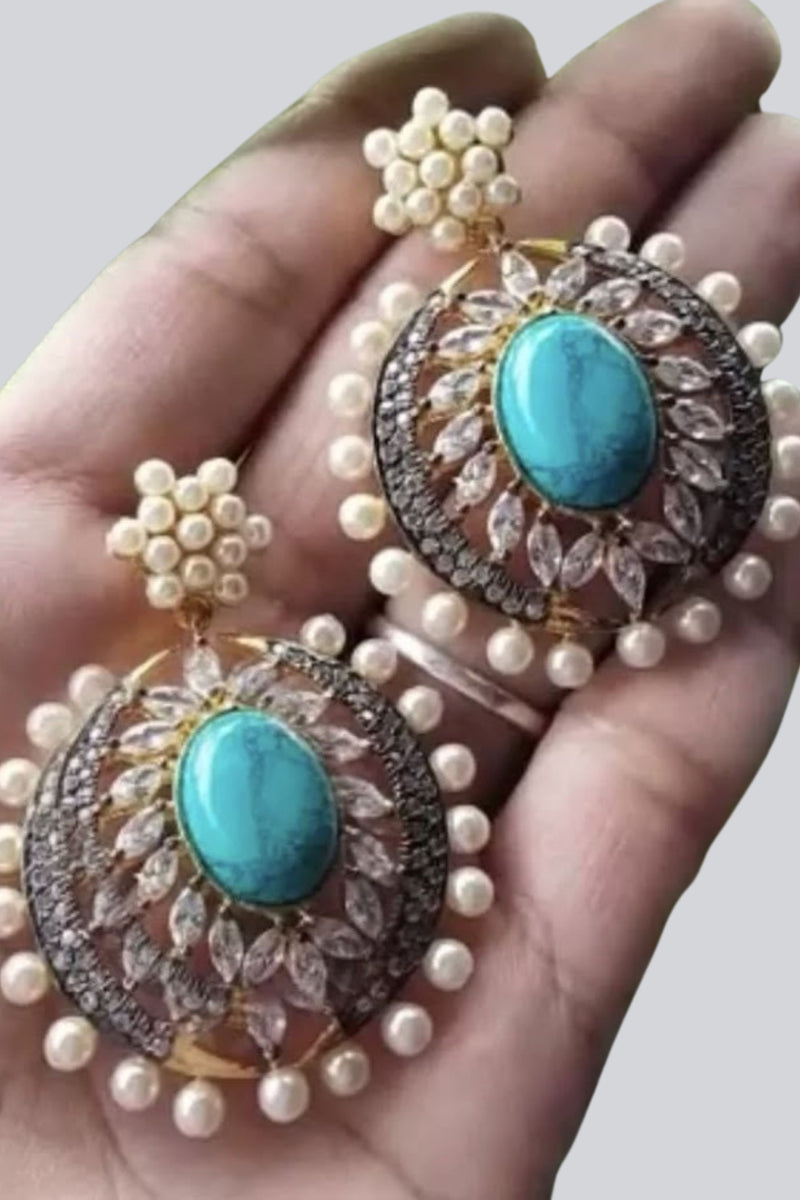 JCS Fashions Kundan Earrings - Timeless Elegance for Every Occasion