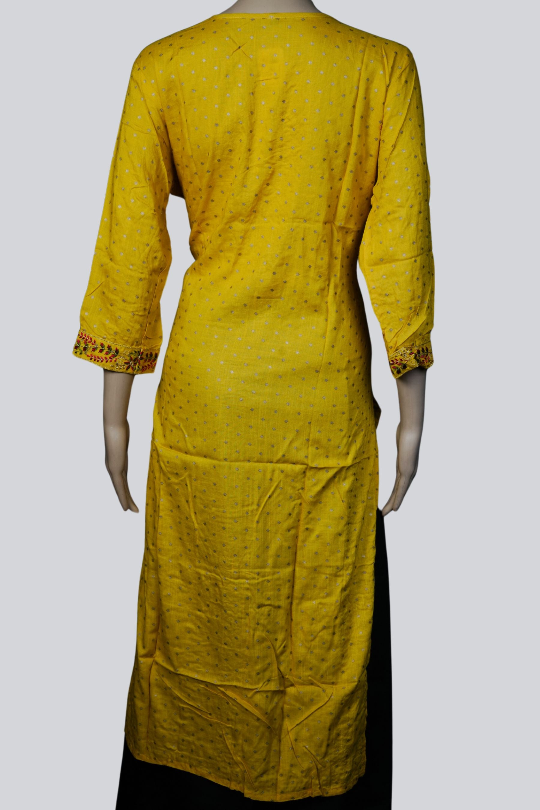Rayon Kurti with Intricate Embroidery and Sequin Detailing – JCSFashions KURTI JCS Fashions