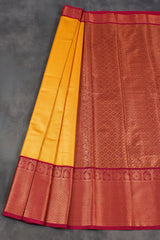 Exquisite Handwoven Kanchipuram Silk Saree - Classic Elegance Saree JCS Fashions