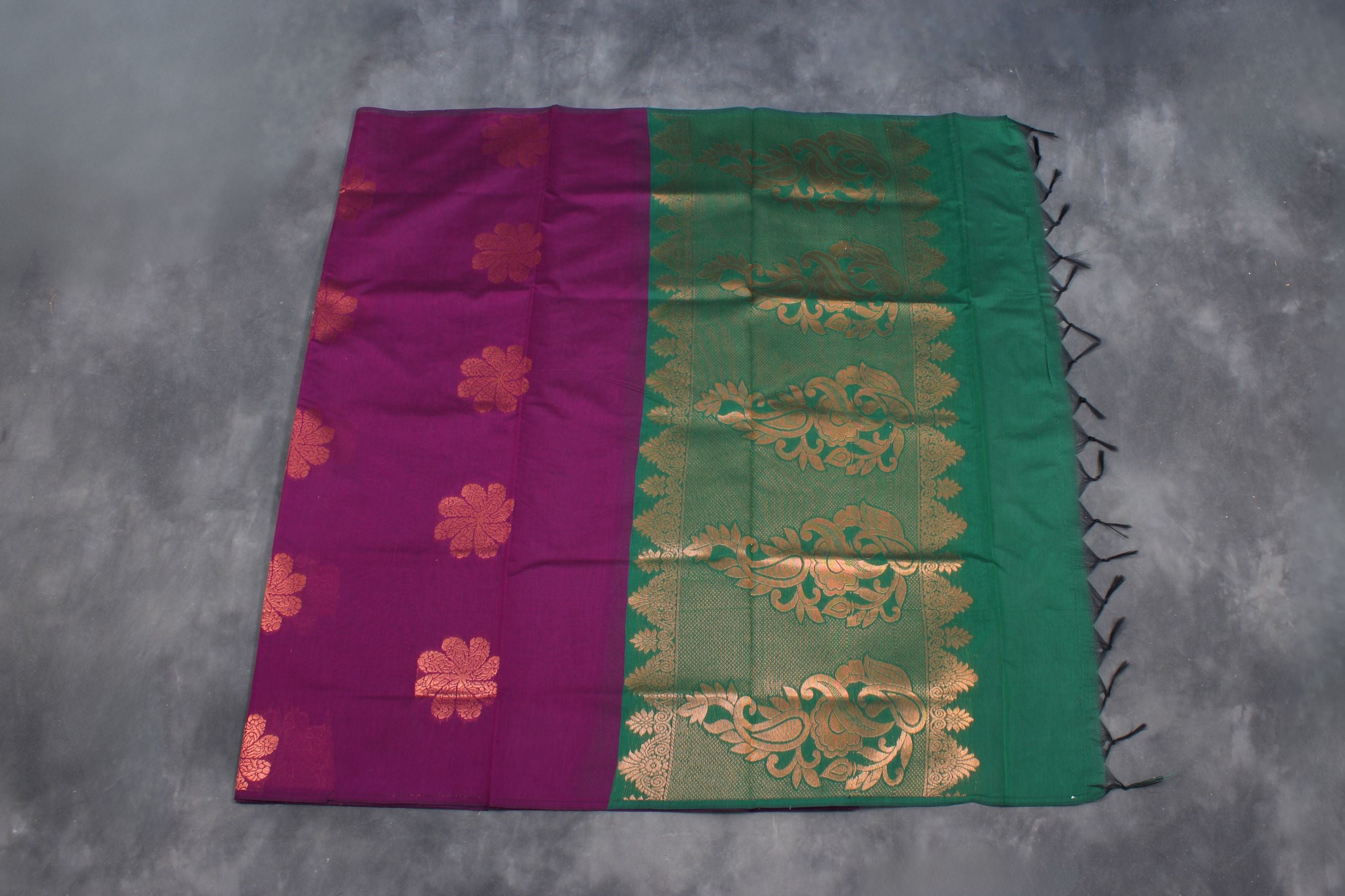 Classic Fusion Pure Silk Cotton Saree with Ethnic Elegance Redefined Saree JCS Fashions