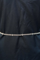 Radiant Stone Hip Chain - Handcrafted Accessory for Unmatched Style