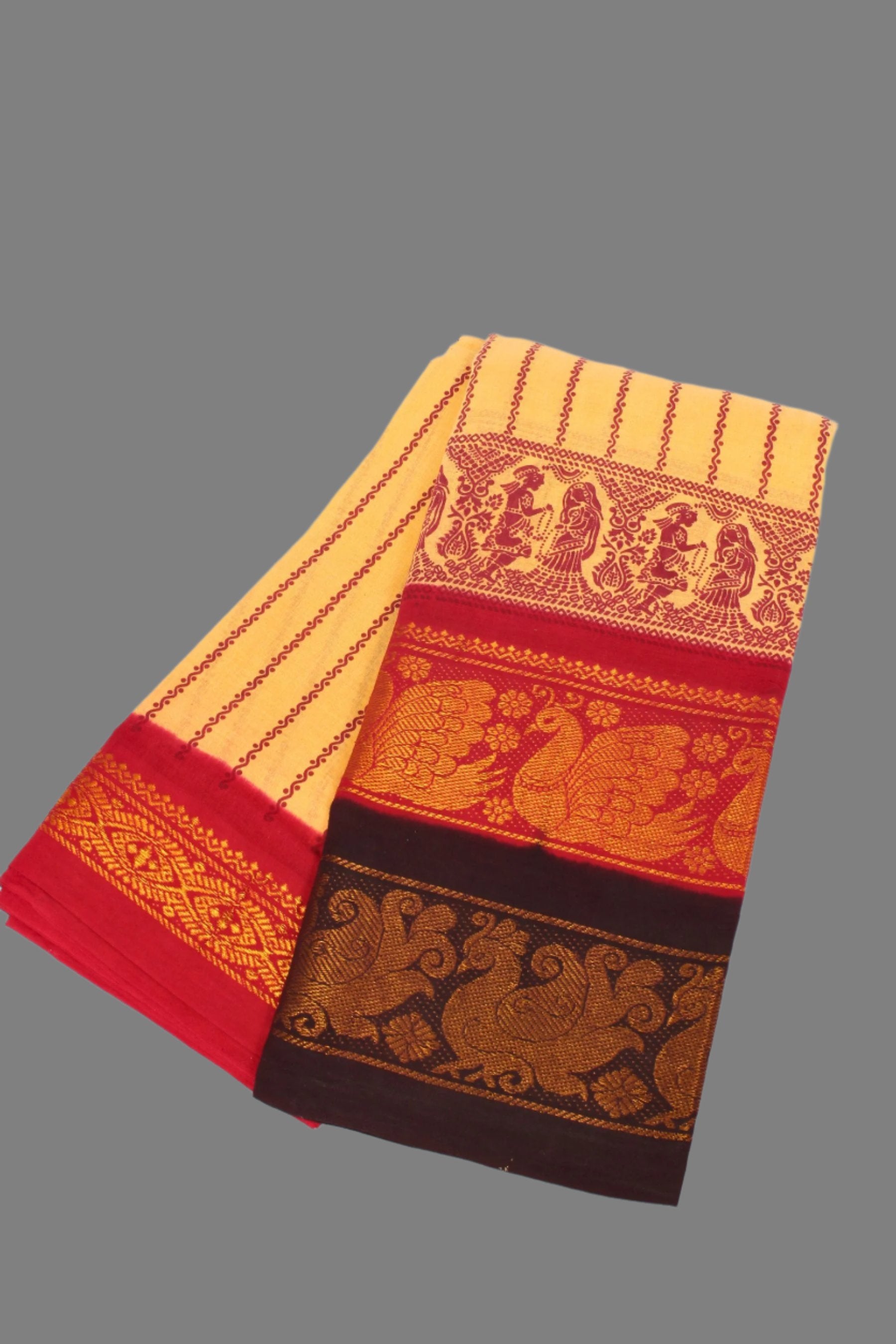 Madurai Sungudi Cotton Saree - Finesse & Tradition in Every Thread Saree JCS Fashions
