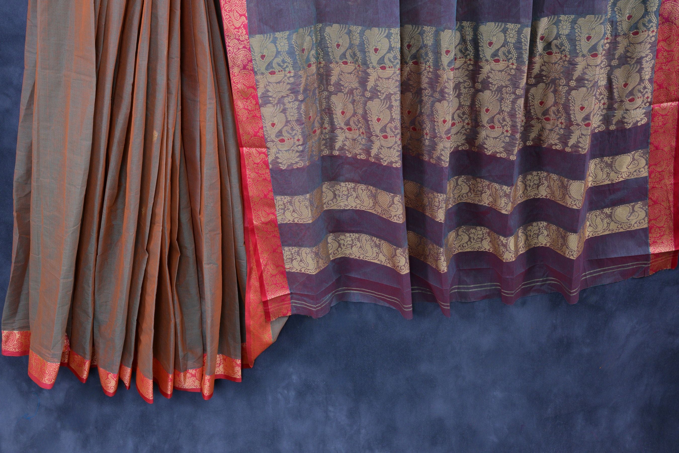 Graceful 6.75 Yard Cotton Saree - Elegance & Traditional Craftsmanship Saree JCS Fashions