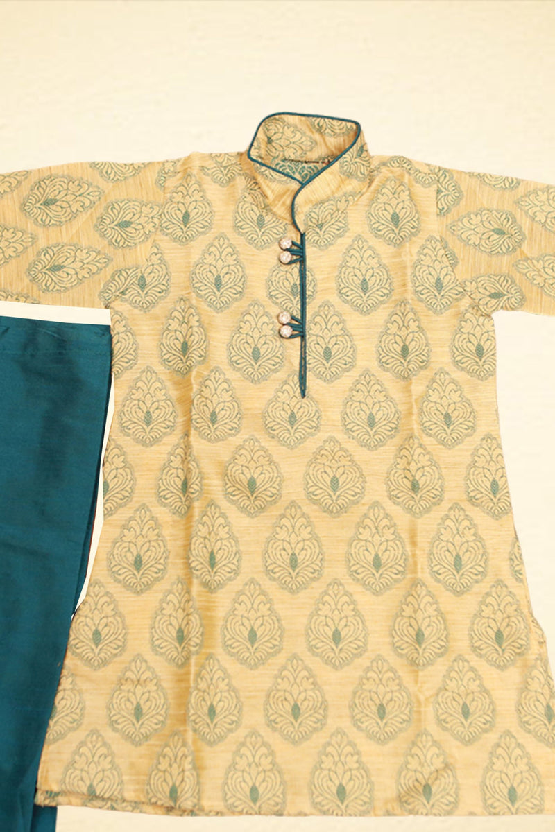 Charming Boys Kurta Pajama Set: Traditionally Stylish & Comfortable Attire