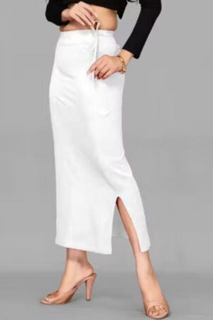 Elegant Inskirt Shapewear Petticoat with Chic Side Cut - Perfect Fit