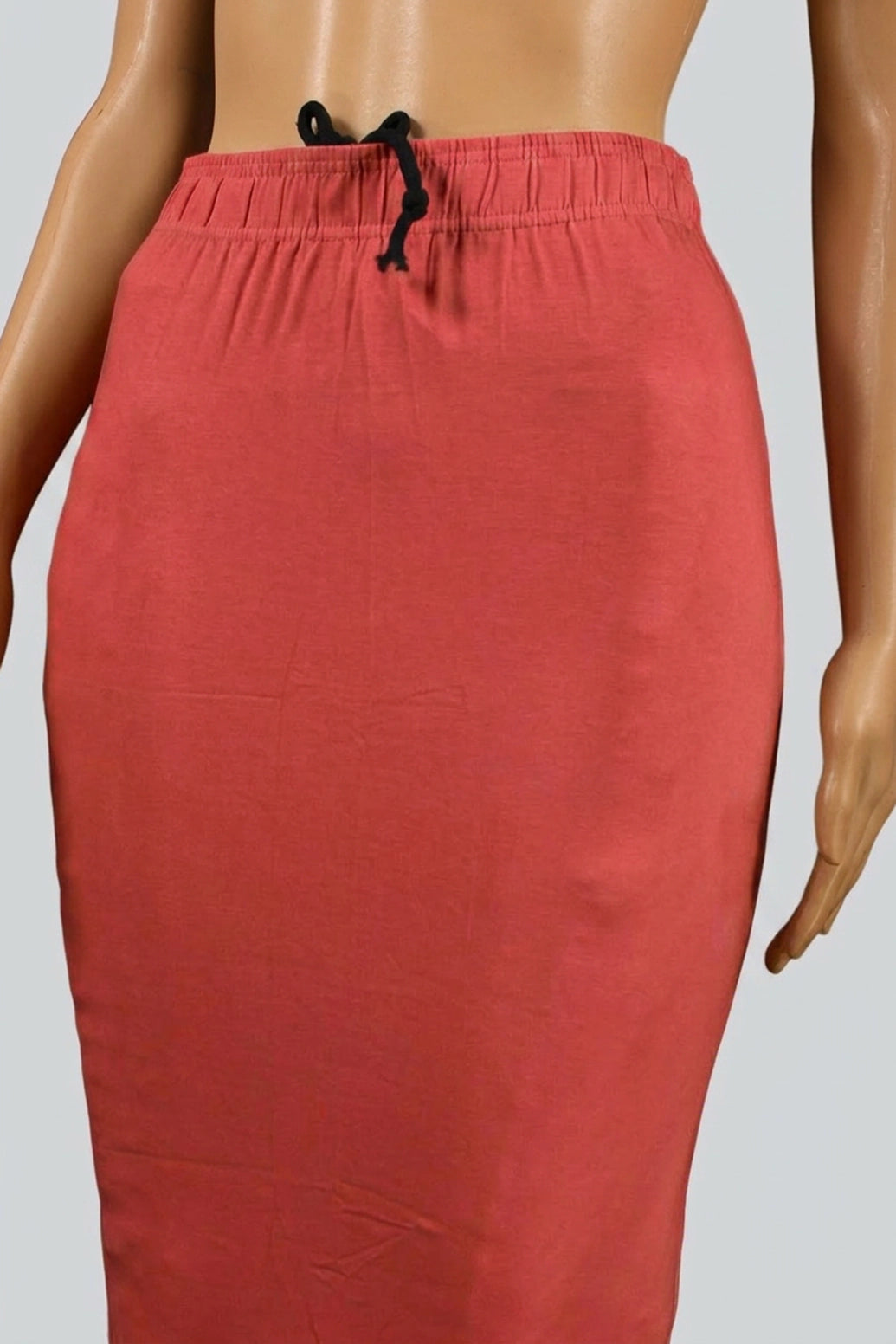 Magenta 4-Way Lycra Shapewear Inskirt with High-Waist Elastic and Side Slit for Women