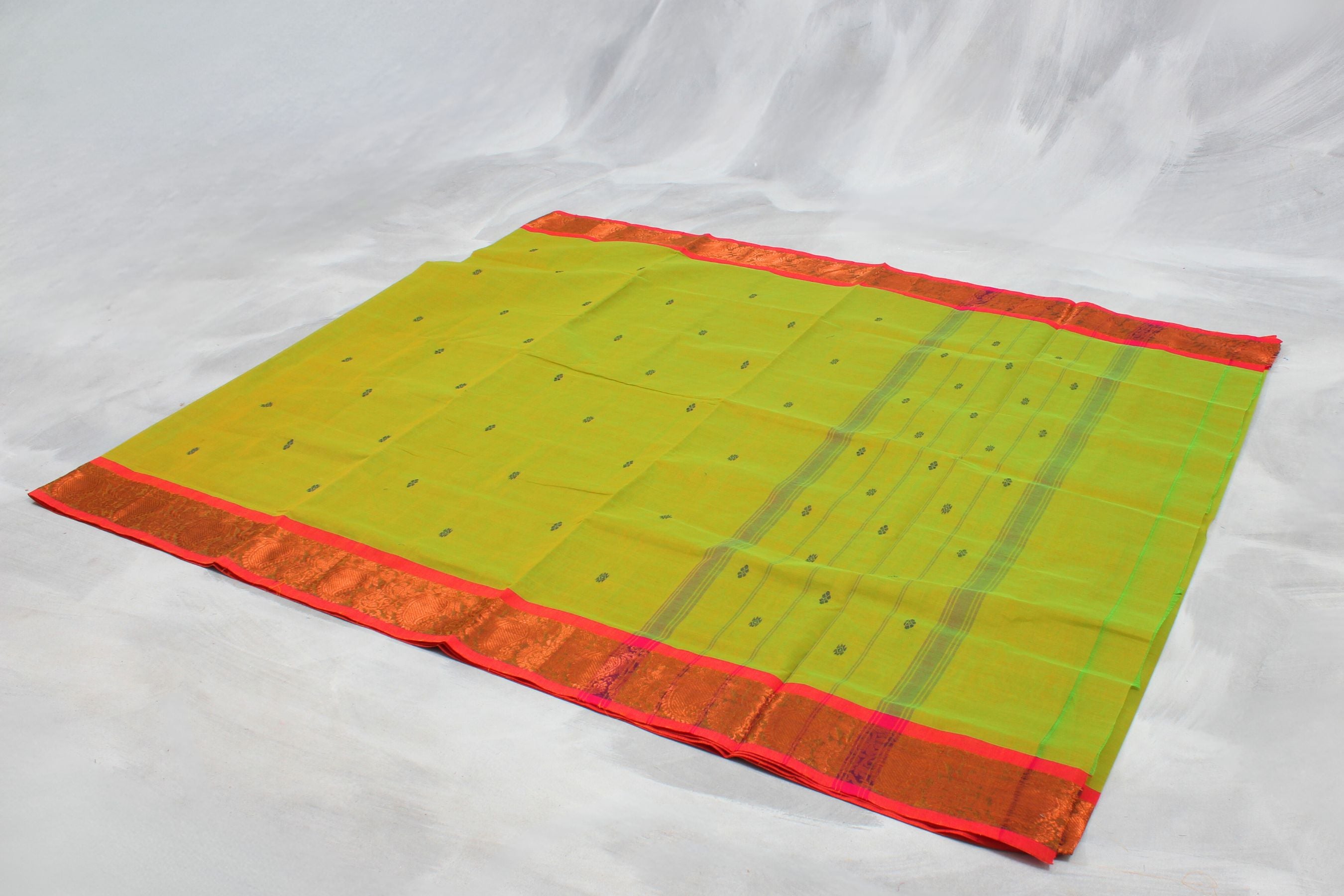 Vibrant Cotton Sarees with Line Pallu - Embrace Ethnic Elegance &Comfort Saree JCS Fashions