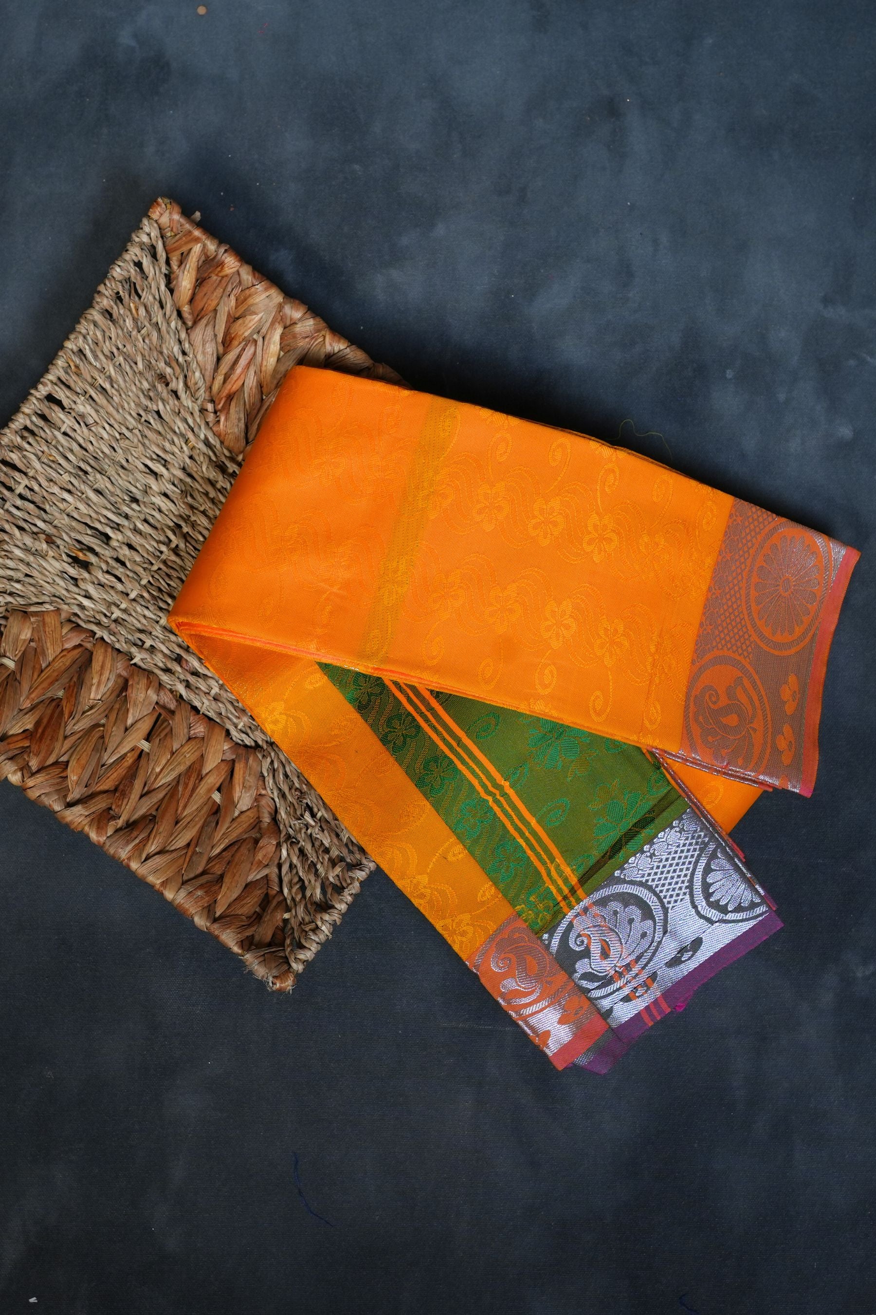 Elegant JCS Fashions Art Silk Saree with 3-Inch Border and Blouse Saree JCS Fashions