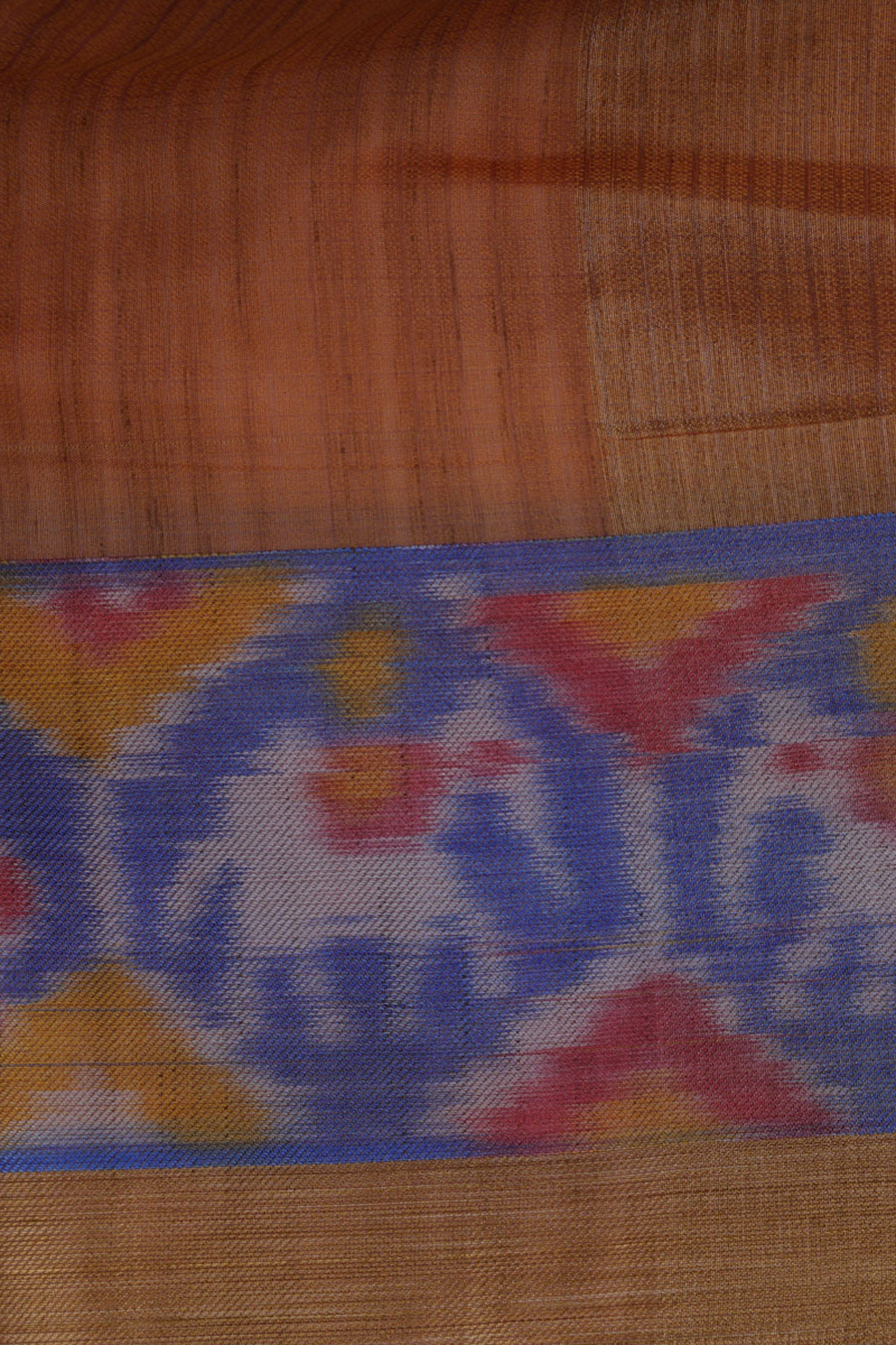 Luxury Semi Tussar Silk Saree with Pochampally Border Saree JCS Fashions