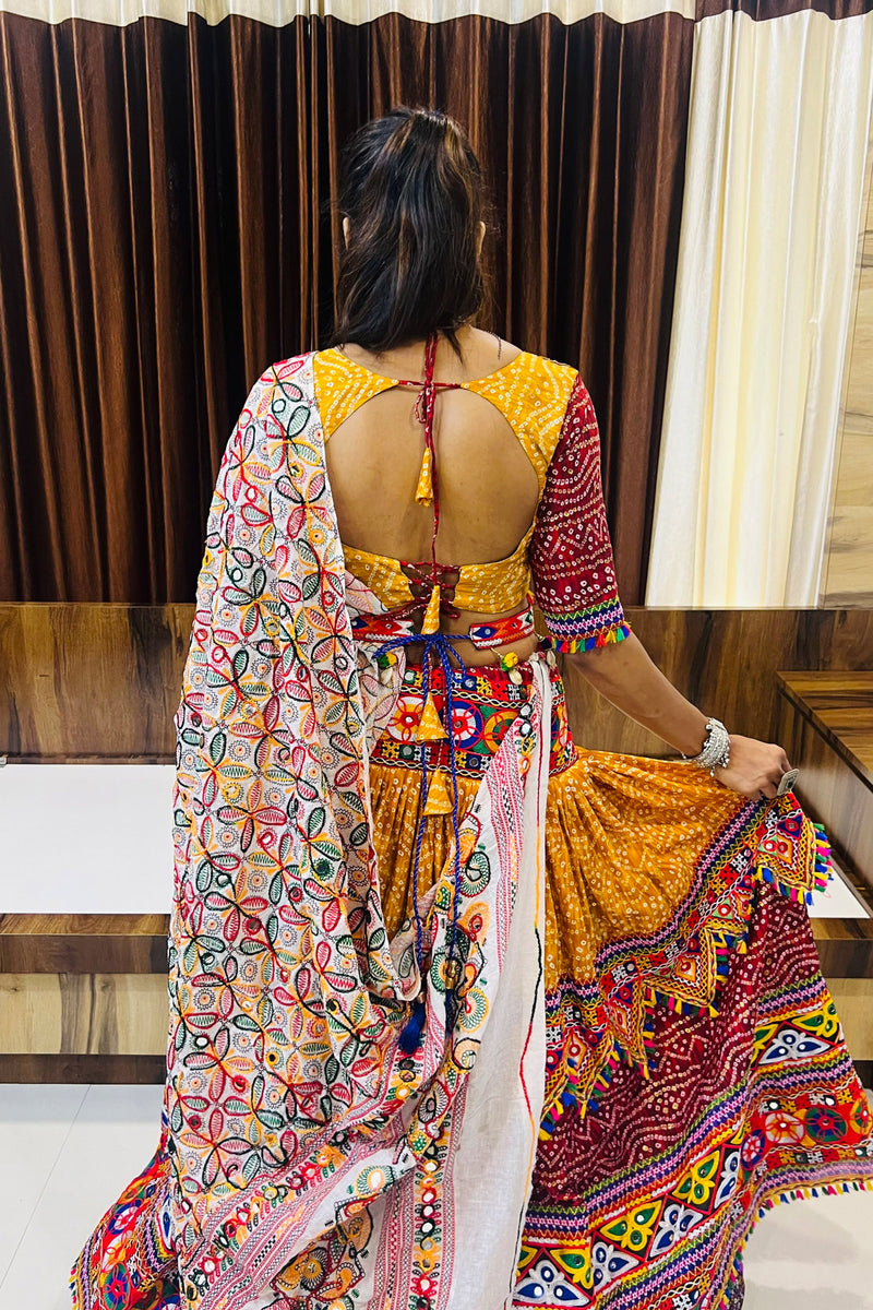 Elegant Traditional Chaniya Choli - In Mesmerizing Yellow